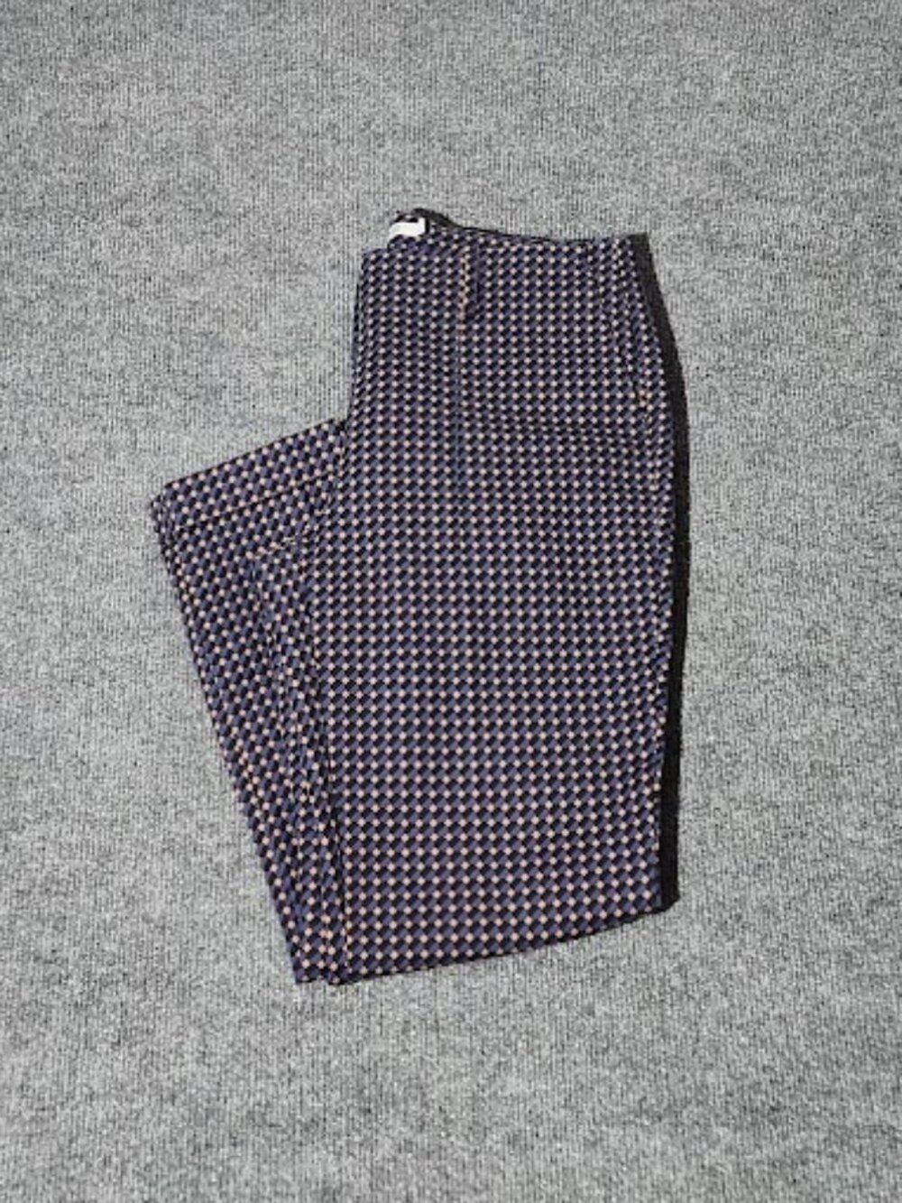 Boden Women's Petite Tapered Leg Cuffed Ankle Pants Size 8P